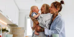 Lesbian Couple With Baby Gettyimages 1325853078